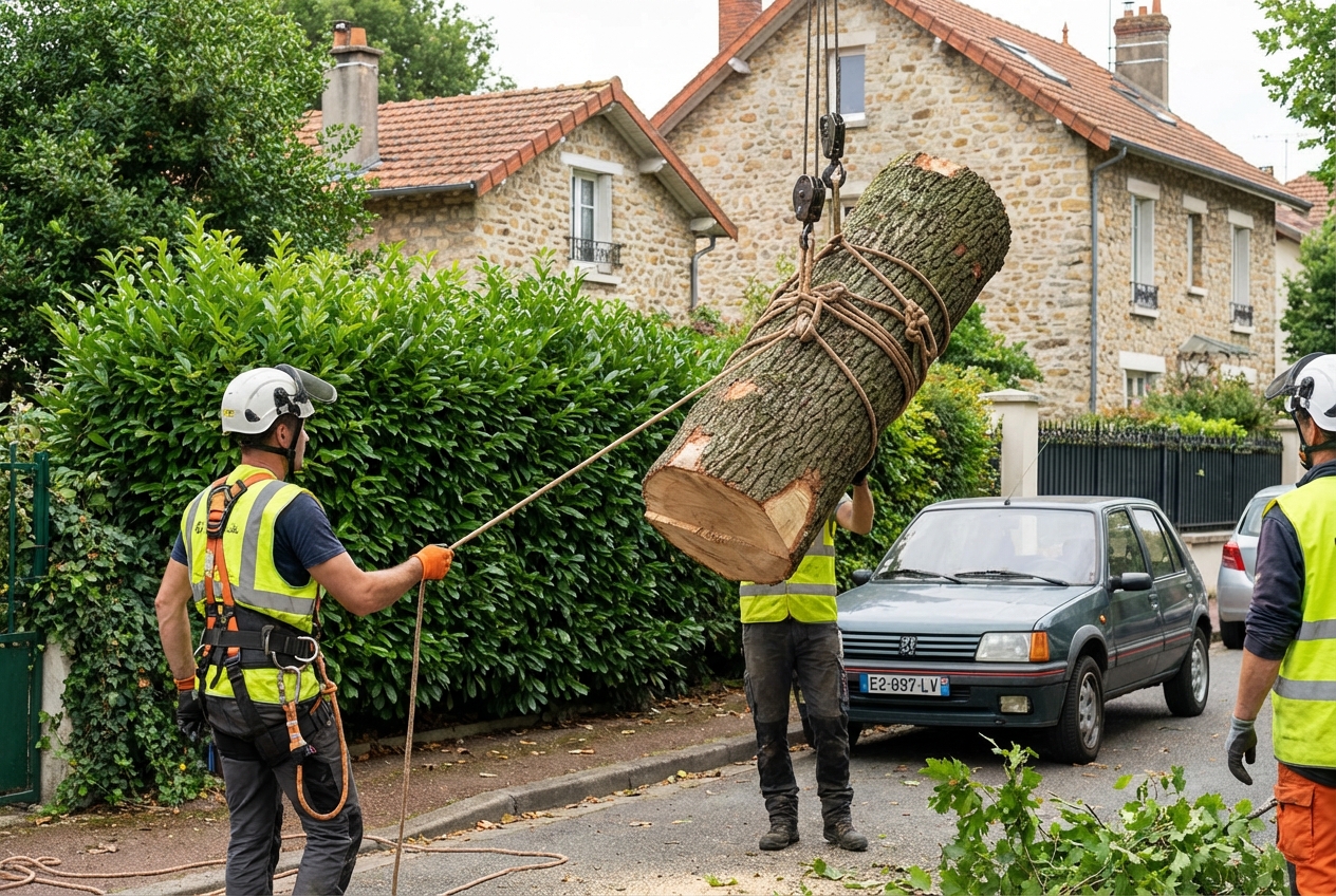 Abattage d'arbres et Démontage délicat à Bordeaux